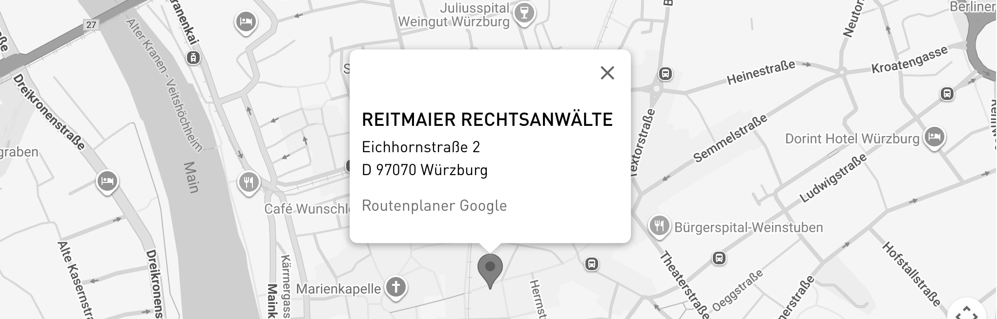 Google Maps Vorschau